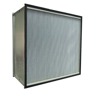 cell side aluminum seperator HEPA -Modern hepa filter - modern air filtration